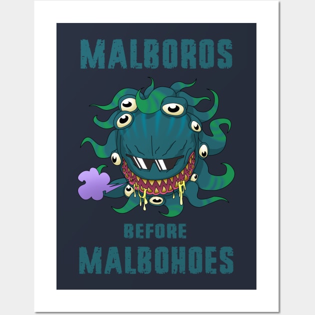 Malboros (blue) Wall Art by TheWellRedMage